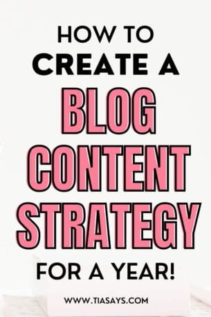 how to plan a website content strategy for your blog?