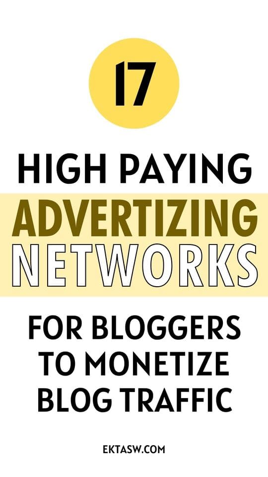 best ad networks for new bloggers