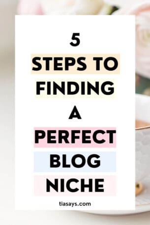 how to find a profitable blog niche?