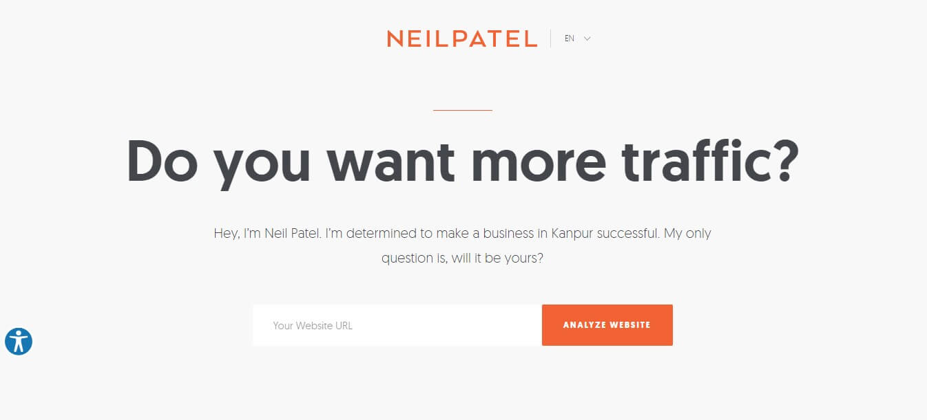 neil patel blog logo