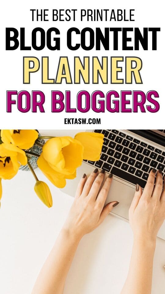 best blog content planner for bloggers