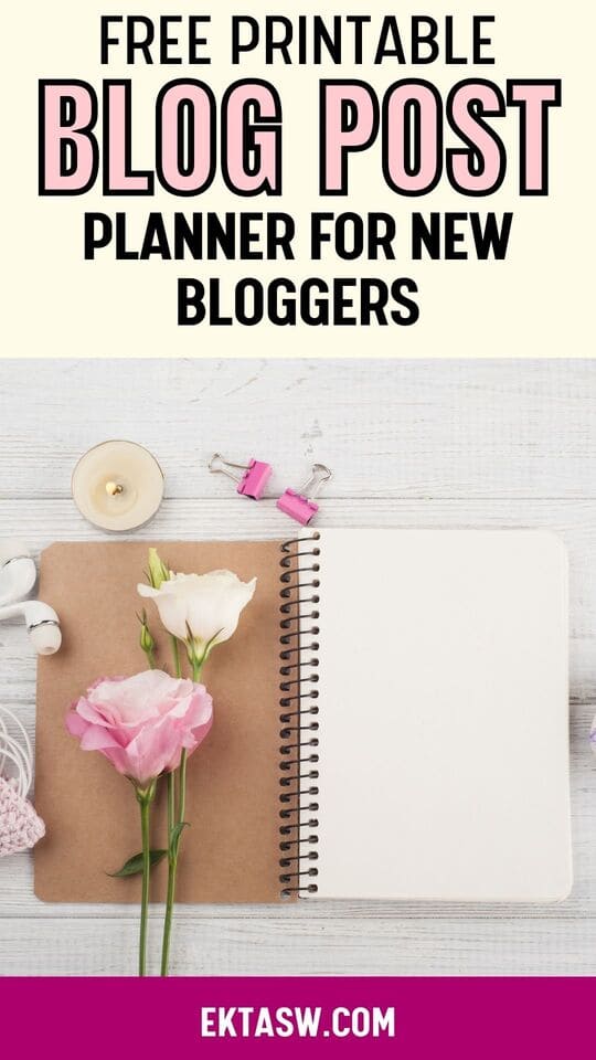 blog post planner printable Best Blog Content Planner 2022: Free & Printable Post Planner