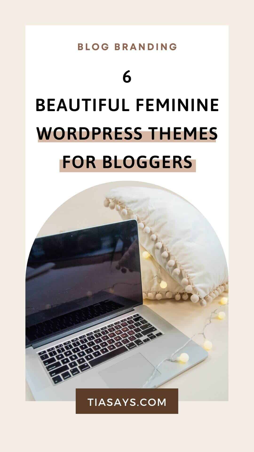 feminine wordpress blog themes for female bloggers
