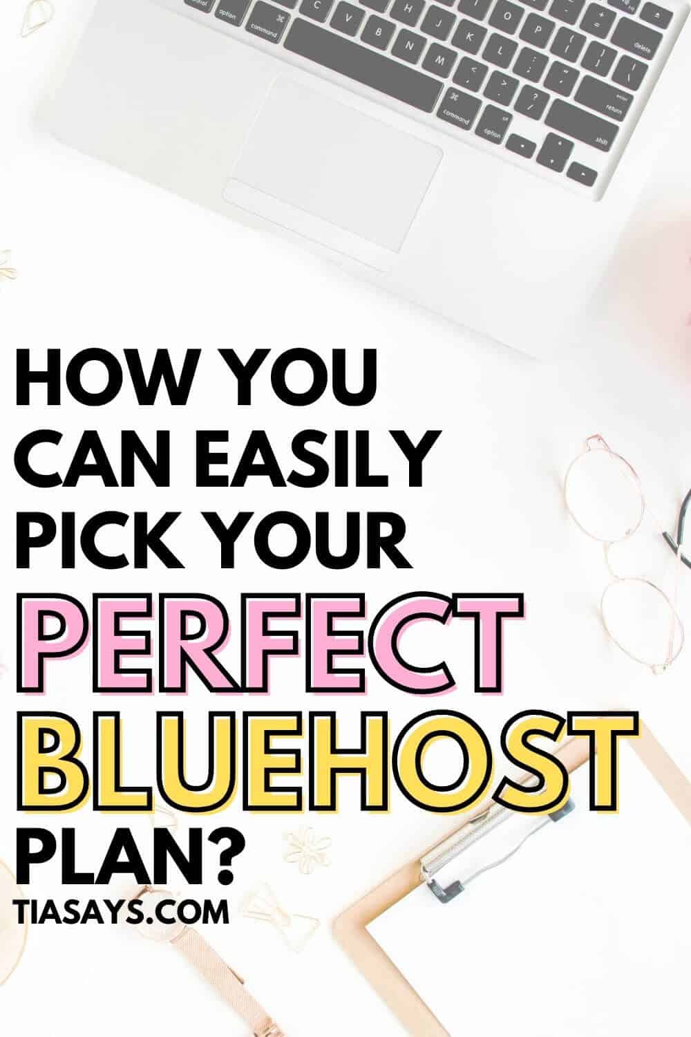 the best bluejost plan for bloggers