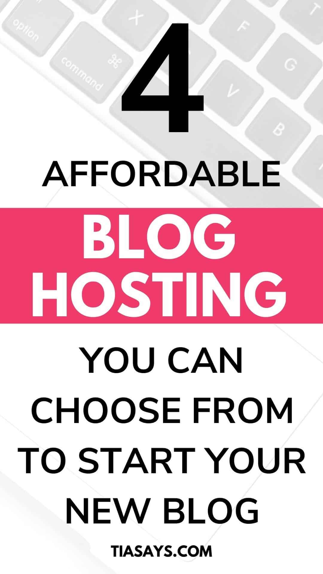 best hosting for a blog website