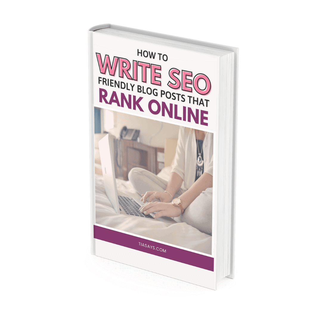 how to write seo friendly blog posts ebook cover