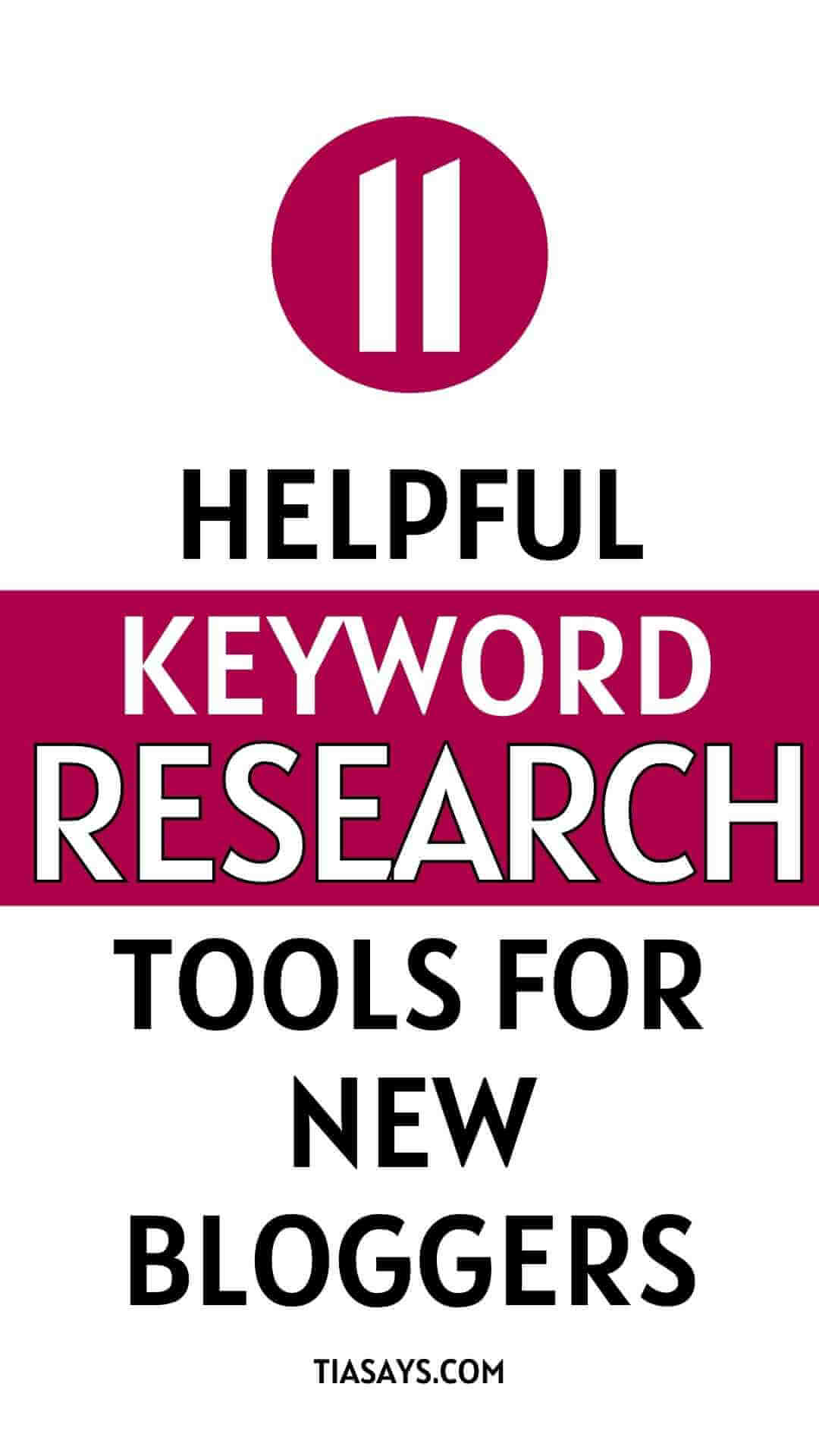 best keyword research tools for SEO
