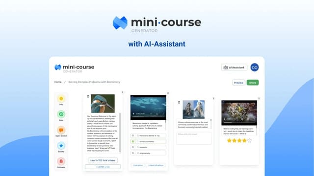 mini course creator on appsumo