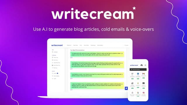 writercream for bloggers