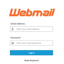 webmail login page