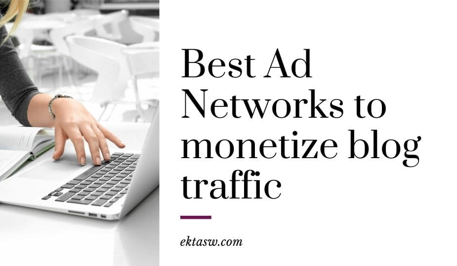 ad networks for beginner bloggers