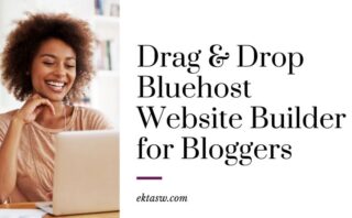 bluehost website builder for bloggers
