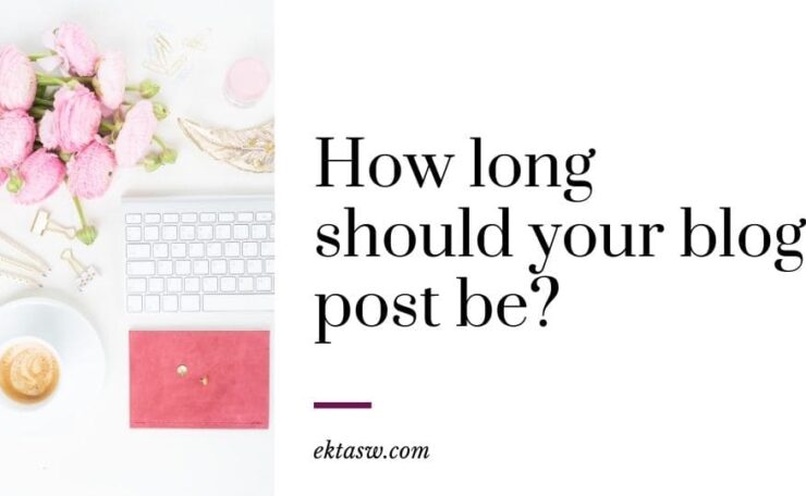 how long should your blog post be