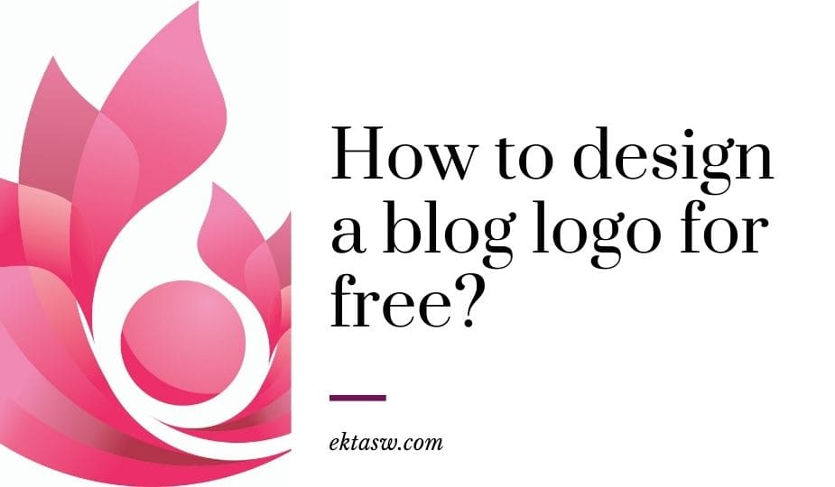 how to create a logo for your blog