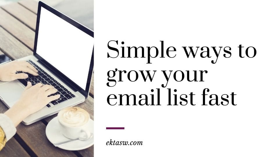 email marketing list building strategies and best practices