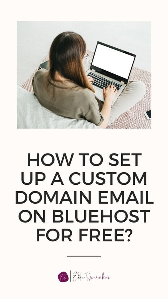how to set up a domain email with Bluehost