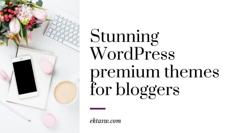 6 Lovely Feminine WordPress Blog Themes For Female Bloggers