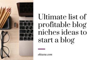 profitable blog niche ideas for bloggers