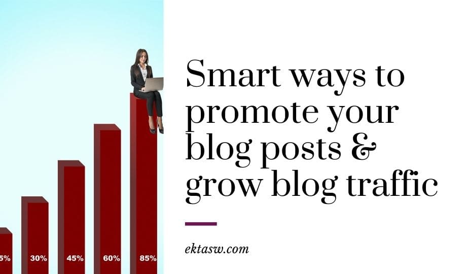 how to promote a new blog post