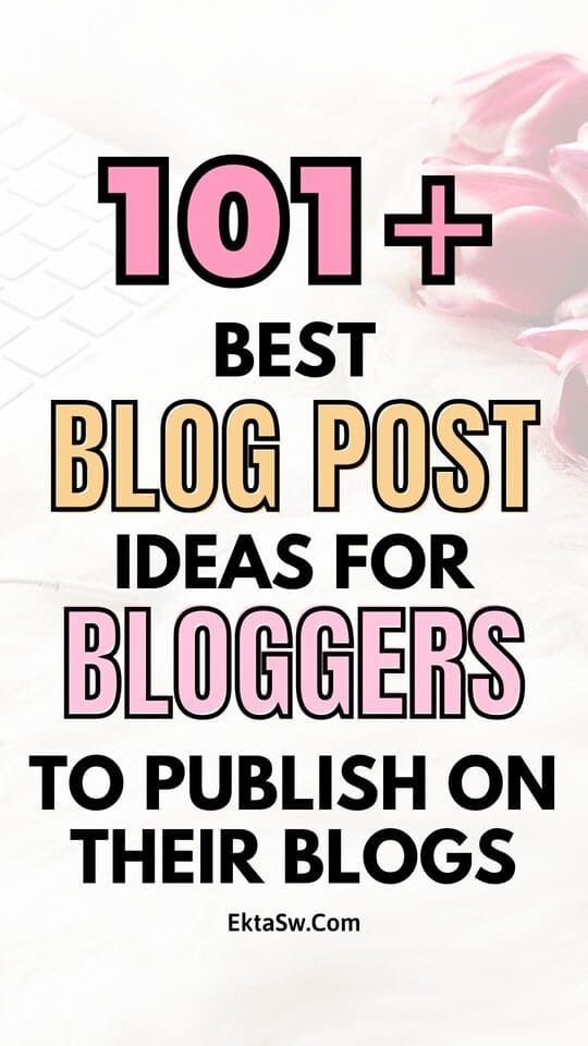 101 blog ideas