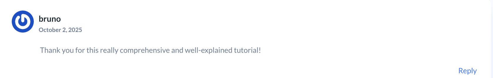 reader feedback
